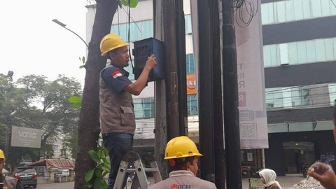 Sumber listrik pedagang martabak di Medan yang viralkan petugas Dishub Medan 'malak martabak' dicabut. Foto: Dok. Istimewa