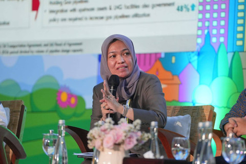 Direktur Strategi dan Pengembangan Bisnis PGN Rosa Permata Sari dalam Energy & Economic Outlook Gasfest 2024, Senin (14/5/2024), Foto: PGN