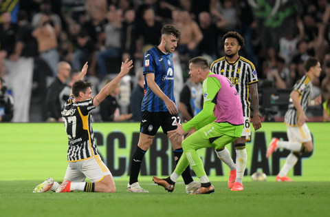 Juventus vs Atalanta dalam laga final Coppa Italia 2023/24 di Stadio Olimpico, Kamis (16/5) dini hari WIB. Foto: REUTERS/Daniele Mascolo