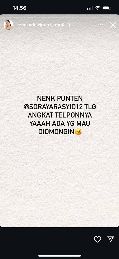 Andrew Andika diduga punya hubungan spesial dengan Soraya Rasyid. Foto: Instagram @tengkudewiputri_tdp
