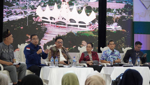 Balai Besar POM di Bandar Lampung menggandeng Bank Indonesia Provinsi Lampung serta Pemerintah Daerah, dalam rangka launching inovasi baru program Qris Pusaka untuk UMKM Berjaya pada Festival Parekraf Lampung 2024 di Mal Boemi Kedaton, Bandar Lampung. | Foto: Ist