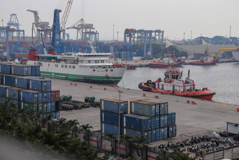 Ilustrasi pelabuhan Tanjung Priok. Foto: Jamal Ramadhan/kumparan