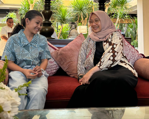 Felicia Dahayu bersama Bupati Banyuwangi