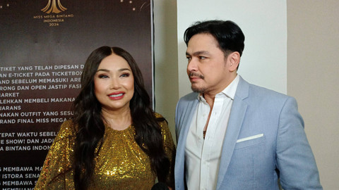 Titi Dj dan Thomas Djorghi saat ditemui di Istora Senayan.   Foto: Aprilandika Pratama/kumparan