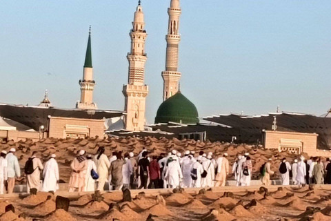 Pemakaman Baqi di Madinah tempat memakamkan jemaah yang wafat. Foto: Dok. MCH 2024