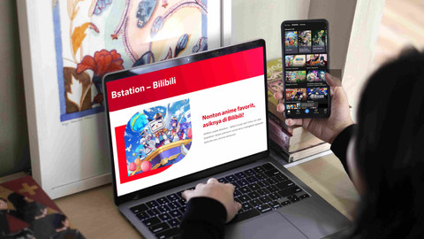 Pelanggan dapat memperoleh Paket Bundling Premium Bstation-BiliBili melalui aplikasi MyTelkomsel dengan harga terjangkau Rp 11 ribu. Foto: Dok. Telkomsel