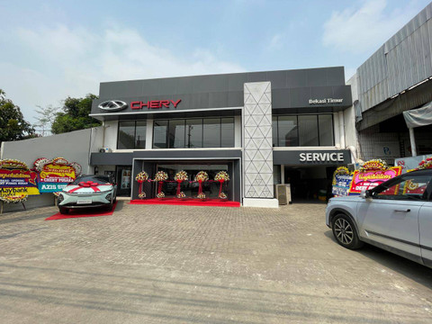 PT Chery Sales Indonesia (CSI) meresmikan jaringan diler 3S baru di Tambun, Bekasi. Foto: Sena Pratama/kumparan