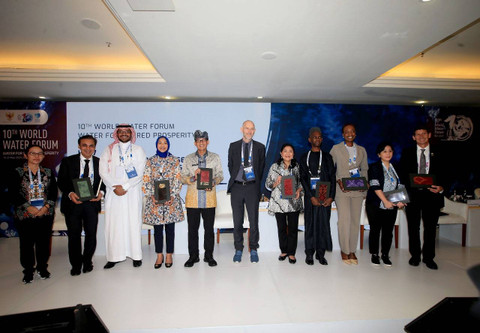 Sesi High Level Panel World Water Forum 2024 di Bali. Foto: Dok. Istimewa