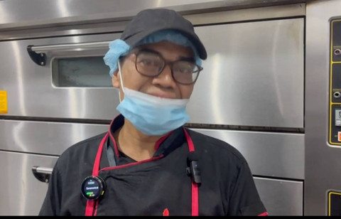 Ujiono, juru masak asal Jombang. Dok MCH 2024
