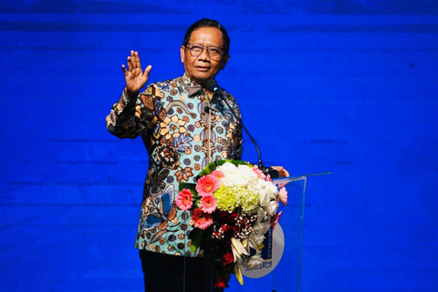 Mahfud MD di UII Yogyakarta, Rabu (22/4/2024). Foto: Dok. Istimewa