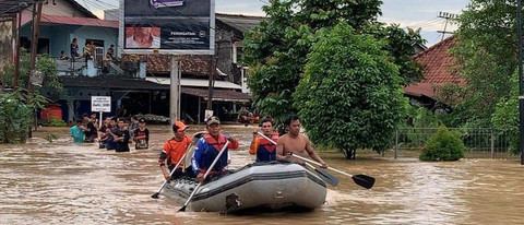 Banjir di Muara Enim, Foto : BPBD Sumsel