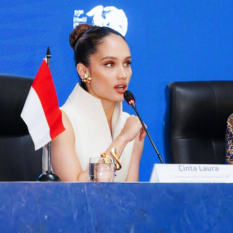 Cinta Laura Jadi Duta Komunikasi di World Water Forum 2024, Apa Perannya? Foto: Instagram @claurakiehl