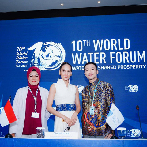 Cinta Laura Jadi Duta Komunikasi di World Water Forum 2024, Apa Perannya? Foto: Instagram @claurakiehl