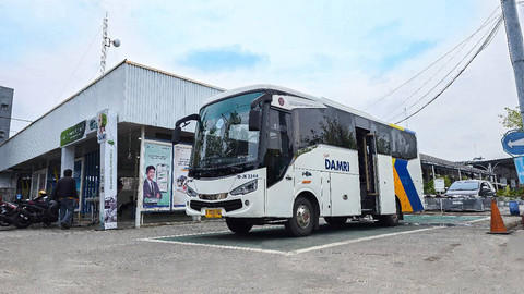 Ilustrasi bus DAMRI. Foto: dok. Damri