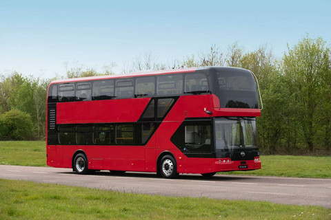 Bus tingkat BYD BD 11 di London. Foto: Dok. BYD 