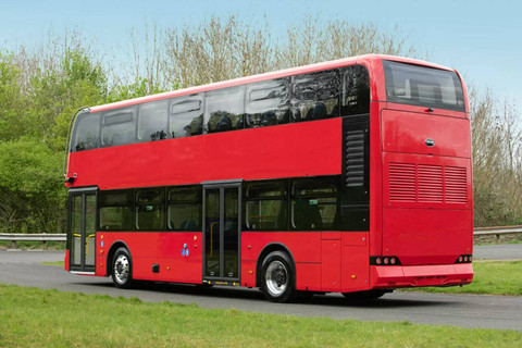 Bus tingkat BYD BD 11 di London. Foto: Dok. BYD 