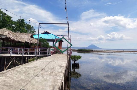 Spot wisata yang ada di Desa Darunu, Kabupaten Minahasa Utara, Sulawesi Utara.