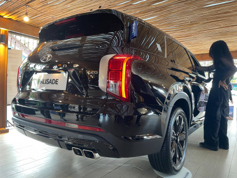 PT Hyundai Motors Indonesia (HMID) hadirkan varian terbaru Hyundai Palisade XRT di Jakarta. Foto: Sena Pratama/kumparan