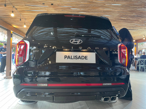 PT Hyundai Motors Indonesia (HMID) hadirkan varian terbaru Hyundai Palisade XRT di Jakarta. Foto: Sena Pratama/kumparan