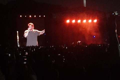 Konser Avenged Sevenfold di Stadion Madya GBK Senayan, Jakarta, Sabtu (25/5/2024). Foto: Vincentius Mario/kumparan