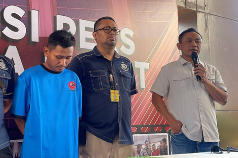 Rangkaian konferensi pers penangkapan Pegi Setiawan di kasus Vina Cirebon.  Foto: Dok. kumparan