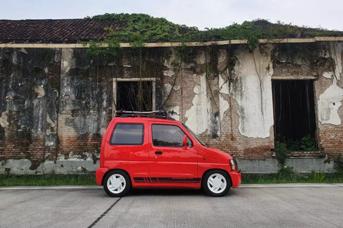 Suzuki Karimun 3 pintu garapan Studio Motor. Foto: Instagram/@studio_motor
