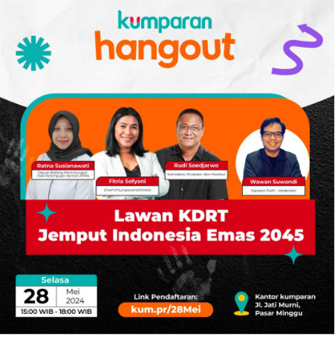 kumparan Hangout talkshow lawan KDRT. Foto: kumparan