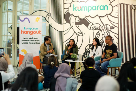 kumparan Hangout gelar talkshow di kantor kumparan.