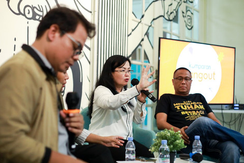 kumparan Hangout gelar talkshow bertema 