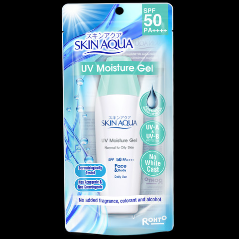 Skin Aqua UV Moisture Gel SPF 50 PA++++. Foto: Laman Resmi Rohto