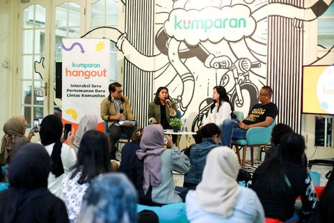 kumparan Hangout gelar talkshow di kantor kumparan. Foto: kumparan