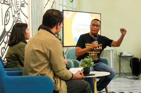 kumparan Hangout gelar talkshow tentang KDRT. Foto: kumparan