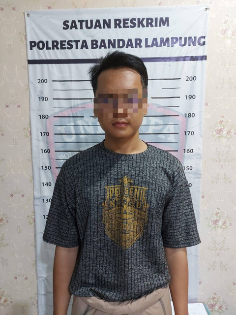 Pelaku penganiayaan terhadap juniornya di salah satu Pondok Pesantren di Kota Bandar Lampung berhasil ditangkap. | Foto: Dok Istimewa