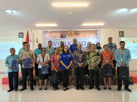 Workshop Champion Innovation (WCI) Kabupaten Sorong di Hotel Aimas pada Kamis (30/5). Foto: Dok. Kemendagri