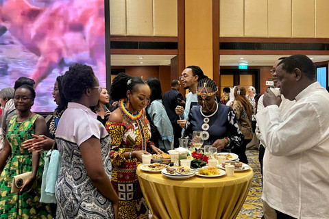 Perayaan Africa Day 2024 di Hotel Borobudur Jakarta, Jumat (31/5/2024). Foto: Tiara Hasna/kumparan