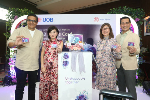 Acara peluncuran desain baru dari Lady's Card UOB Indonesia. Foto: dok. UOB Indonesia