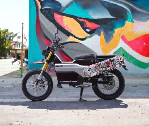 Motor listrik SMEV EM1 buatan Donny Ariyanto dari Studio Motor, Ciputat, Tangerang Selatan. Foto: SMEV