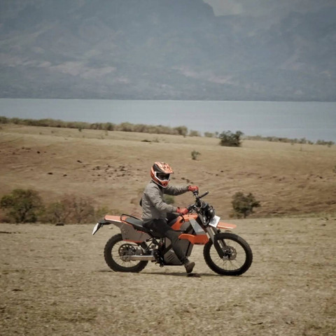 Motor listrik SMEV EMT buatan Donny Ariyanto dari Studio Motor, Ciputat, Tangerang Selatan saat dijajal sampai Flores. Foto: SMEV