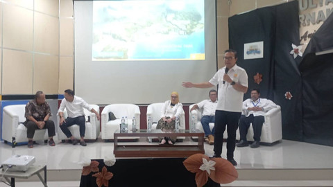 Harita Nickel kembali mengadakan kegiatan talkshow goes to kampus, kali ini di gelar di Kampus Insitute Pertanian Bogor (IPB), Sabtu (1/6/2024). Foto: kumparan
