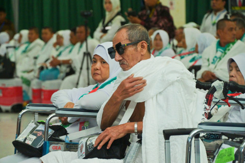 Pemberangkatan Jemaah Haji dari Indonesia. Foto: Kemenhub RI
