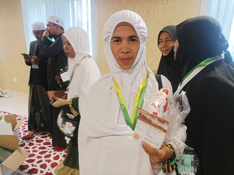 4716 jemaah asal Aceh menerima dana wakaf dari Baitul Asyi di Makkah, Minggu (2/6/2024) Foto: Salmah Muslimah/kumparan