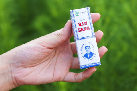 Produk minyak herbal tradisional Indonesia, Minyak Ban Leng. Foto: Istimewa