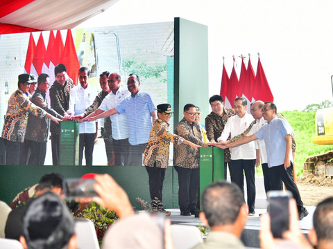 Peresmian pembangunan  Sekolah Islam Al Azhar Summarecon Nusantara di Ibu Kota Nusantara (IKN), Selasa (4/6). Foto: Summarecon Agung Tbk (SMRA). 
