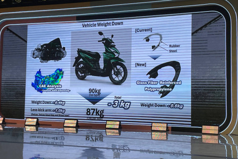 Honda BeAT Sporty dan BeAT Street tahun model 2024. Foto: Sena Pratama/kumparan