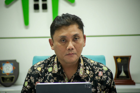 Komisioner Badan Pengelola Tabungan Perumahan Rakyat (BP Tapera), Heru Pudyo Nugroho dalam media briefing Tabungan Perumahan Rakyat (Tapera) di Kantor BP Tapera, Jakarta Selatan, Rabu (5/6/2024). Foto: Jamal Ramadhan/kumparan