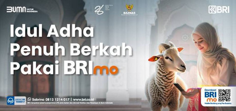 BRImo memberikan kemudahan untuk masyarakat yang hendak berkurban. Foto: dok. BRI