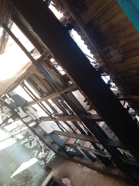 Dua rumah warga di Bandar Lampung kebakaran akibat lilin. | Foto: Dok Damkarmat kota Bandar Lampung