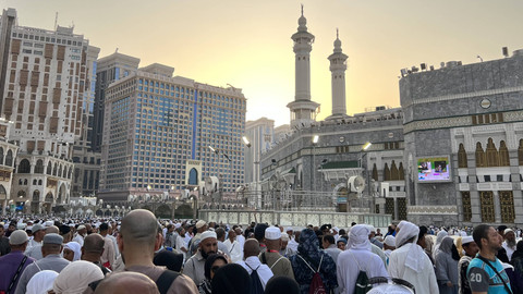 Masjidil Haram mulai dipadati jemaah jelang puncak haji, Rabu (5/6/2024). Foto: Salmah Muslimah/kumparan