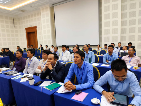 Workshop The Role of Media in Combating Disinformation and Fake News in AI Context for Regional Peace, Stability, and Prosperity di Phnom Penh, Kamboja. Foto: Rizki Baiquni/kumparan
