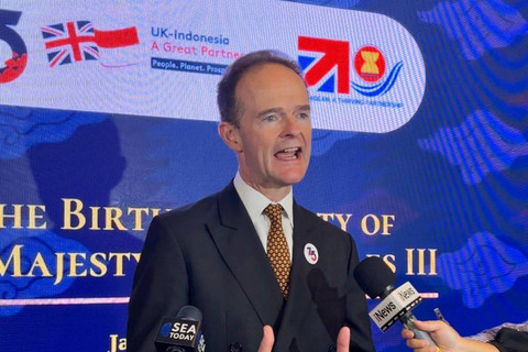 Acara Perayaan Hari Jadi ke-76 Raja Charles III di Ritz Carlton Jakarta Selatan, Kamis (6/6/2024). Foto: Tiara Hasna/kumparan